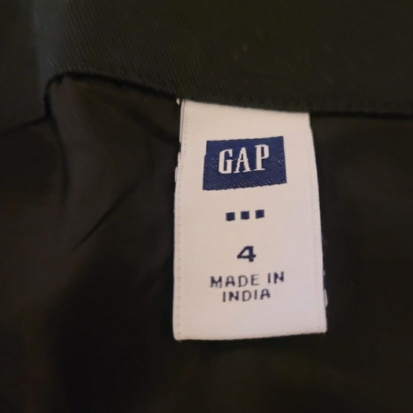 Gap Skirt Womens Size 4 Brown Trumpet Flare Wool Silk Blend - Picture 6 of 6